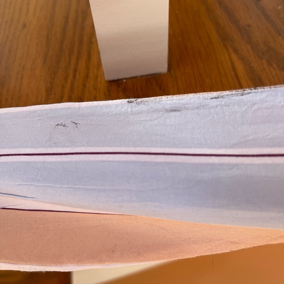 Free People NWT size SM Mackenzie Pastel Striped lightweight wrap top - Picture 6 of 14